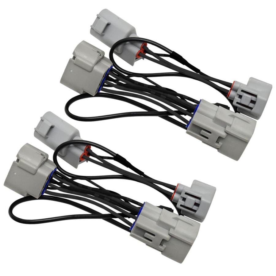 ハイラックスGUN125 AUXBEAM LEDライト 2個セット配線ステー付き ハイラックス GUN125 前期 デイライト キット ヘッドライト デイライト
