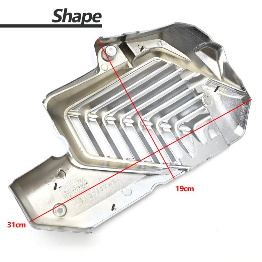 PCX125 PCX160 JK05 JK06 KF47 メッキ ラジエーターカバー ラジエター
