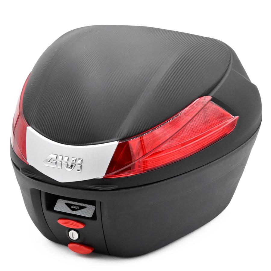 並行輸入品 GIVI ジビ リアボックス モノロックケース 34L B34N レッド 
