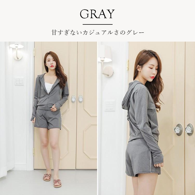 水着 体型カバー レディース ラッシュガード 水着の上に着る服