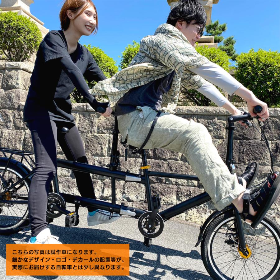 折りたたみ タンデム自転車 折り畳み Duo クラウドファンディング 自転車 二人乗り マクアケ タンデム｜2ndcycle｜10