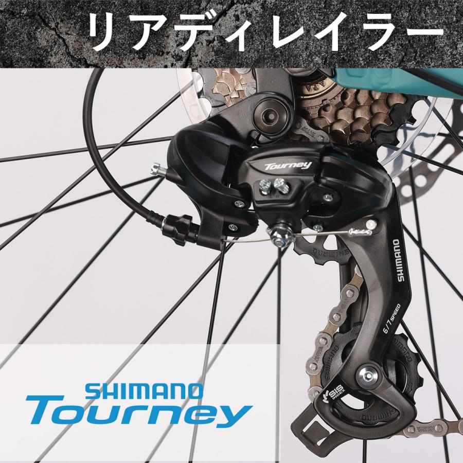 ファットバイク 極太タイヤ チョッパーハンドル 26×4.9 ディスクブレーキ 7段変速 shimano オシャレ 黒 灰 TRINX F-300｜2ndcycle｜12