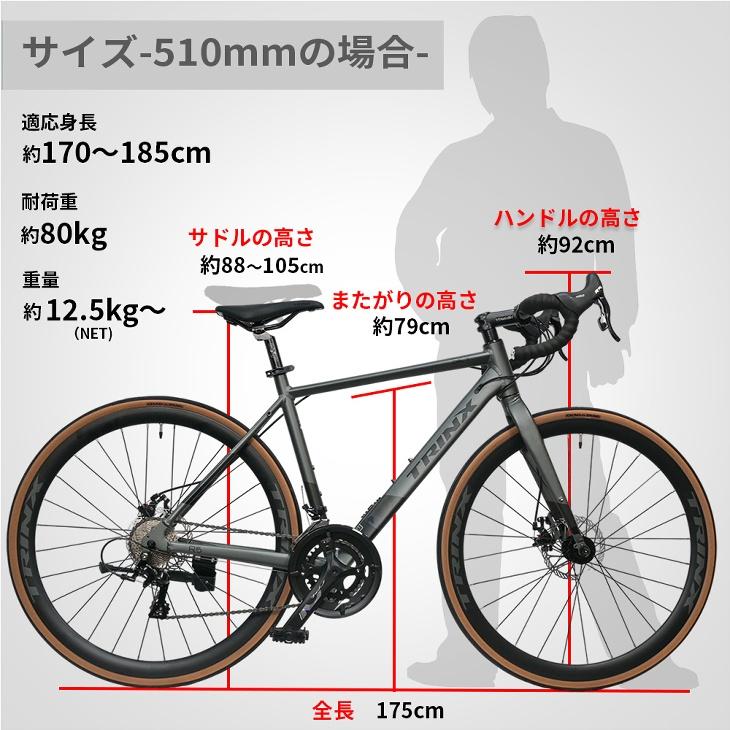 TRINX（トリンクス） TRINX SKY ロードバイク 街乗り 通勤 通学