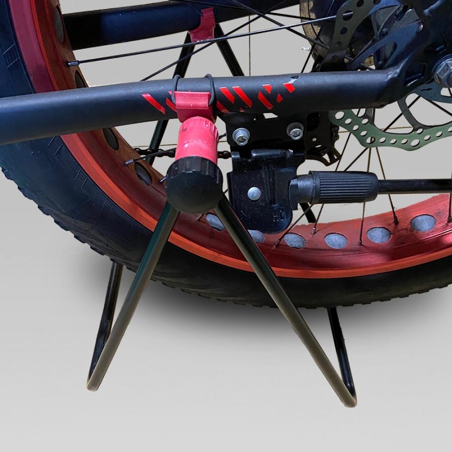 ファットバイク対応 ディスプレイスタンド 折りたたみユニバーサル