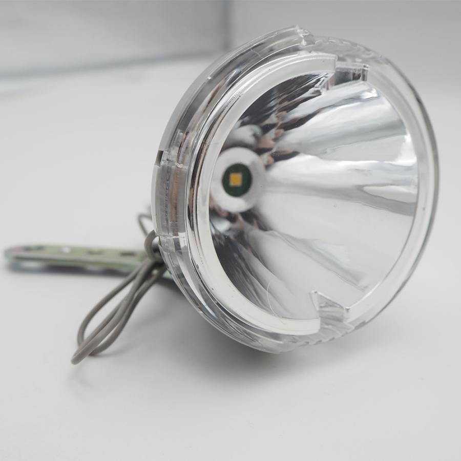 ダイナモライト ハブダイナモ専用ライト LED省電力0.5W 明るい3000CD 自転車用