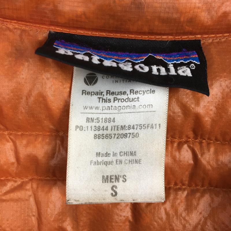 Men's S オレンジ系 Patagonia ( パタゴニア ) ウルトラライト Men's S オレンジ系 Patagonia ( パタゴニア ) ウルトラライト