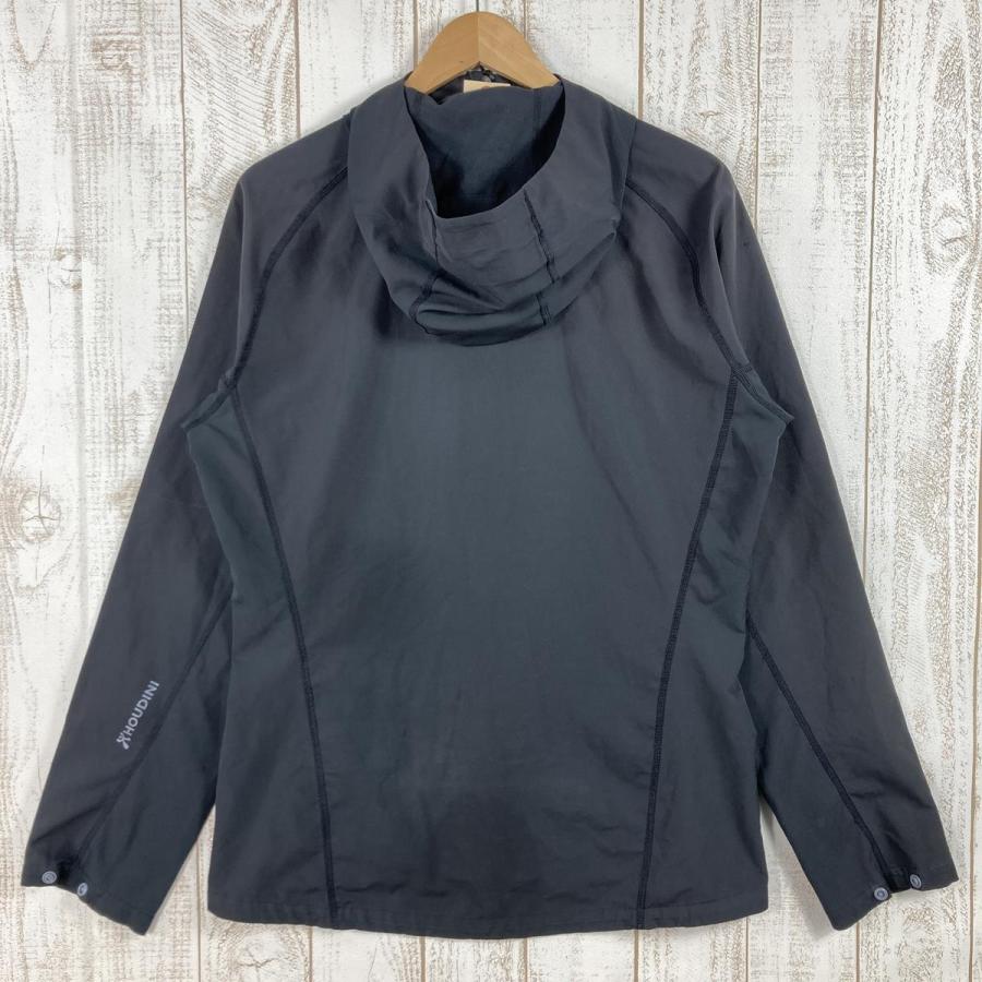 【美品】HOUDINIフーディニ モーションライトフーディ Sサイズ Men's M ブラック系 Houdini ( フーディニ ) モーション ライト