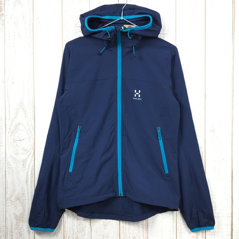 Women's S ネイビー系 Haglofs ( ホグロフス ) ボア Q フード
