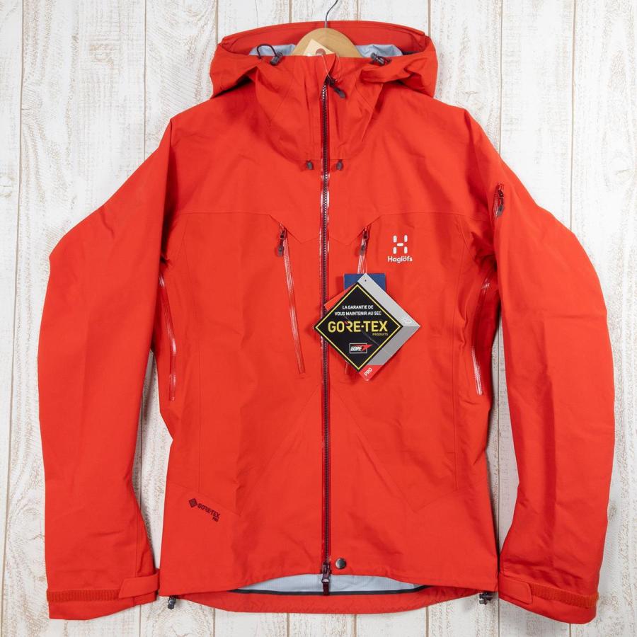 Men's S レッド系 Haglofs ( ホグロフス ) スピッツ ジャケット Men's S レッド系 Haglofs ( ホグロフス ) スピッツ ジャケット