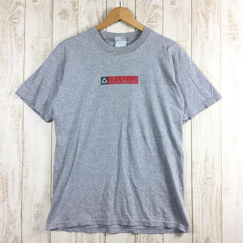 MENs M フランクリンクライミング 90s ハードコア レッドバー Tシャツ 
