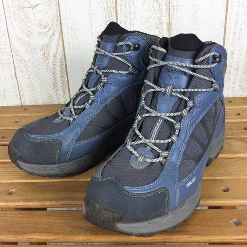 モンベル Montbell ゴアテックス トレッキング シューズ Women S Us7 25 0cm ブルー系 ブランド別 M Montbell アウトドア用品 登山用品専門 買取販売 セカンドギア