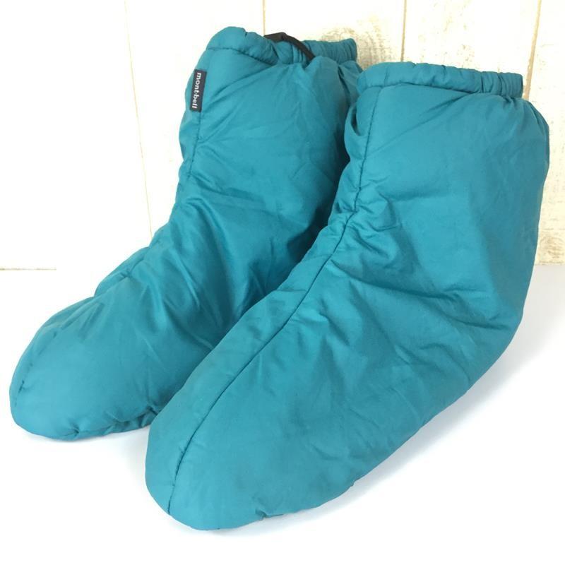 モンベル Montbell エクセロフト フットウォーマー テントシューズ Unisex L ブルー系 ブランド別 M Montbell アウトドア用品 登山用品専門 買取販売 セカンドギア
