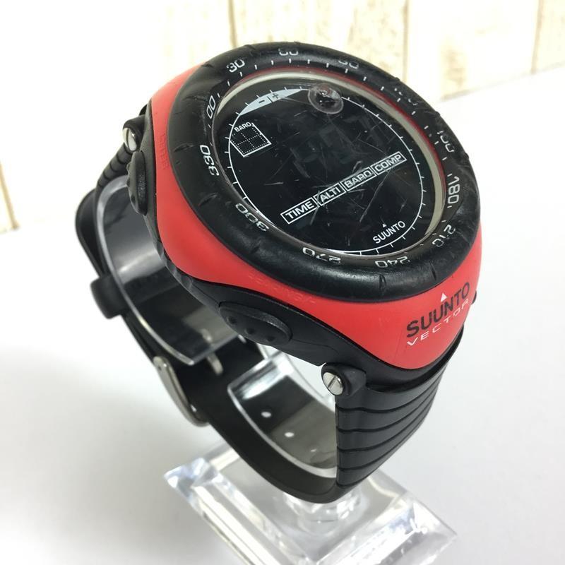スント ベクター 山岳用 腕時計 コンパス 高度計 気圧計 生産終了モデル 入手困難 Suunto One レッド系 ブランド別 S Suunto セカンドギア 登山用品アウトドア用品専門 買取販売店