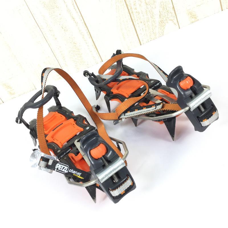 PETZL ペツル アイゼン バサック 12本爪セミワンタッチ ケース付き