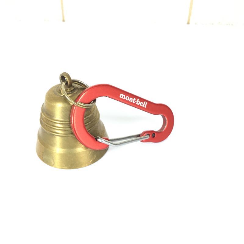 モンベル キーカラビナ ベルナスカン 5s ベアベル 熊鈴 熊よけ鈴 Montbell One レッド系 ブランド別 M Montbell セカンドギア 登山用品アウトドア用品専門 買取販売店