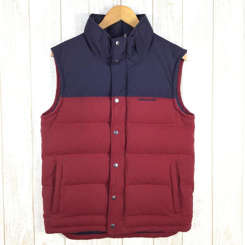 MENs S パタゴニア ビビー ダウン ベスト BIVY DOWN VEST PATAGONIA 27585 WAX ワックスレッド レッド系 :  z00024323 : セカンドギアヤフーショッピング店 - 通販 - Yahoo!ショッピング