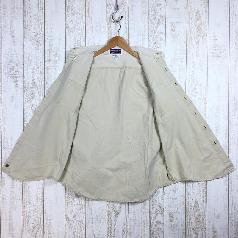 MENs L  パタゴニア 1970s キャンバス シャツ CANVAS SHIRTS 白タグ デカタグ 旧タグ ビンテージ 入手困難 PATAGON｜2ndgear-outdoor｜03