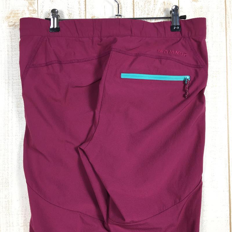 WOMENs 36  マムート パラドイ パンツ Pordoi Pants ソフトシェル パンツ MAMMUT 1020-10020 パープル系｜2ndgear-outdoor｜03