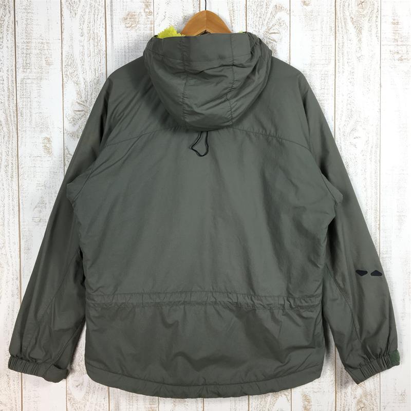 MENs S  パタゴニア 2001 インファーノ ジャケット INFURNO JACKET ブラウンオリーブ×グリーンスパーク フーディ 生産終了モ｜2ndgear-outdoor｜02