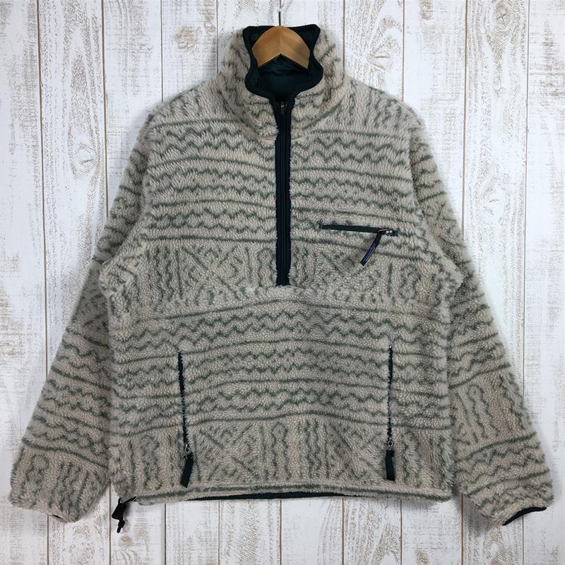 MENs M パタゴニア 1995 リバーシブル グリセード プルオーバー パイル