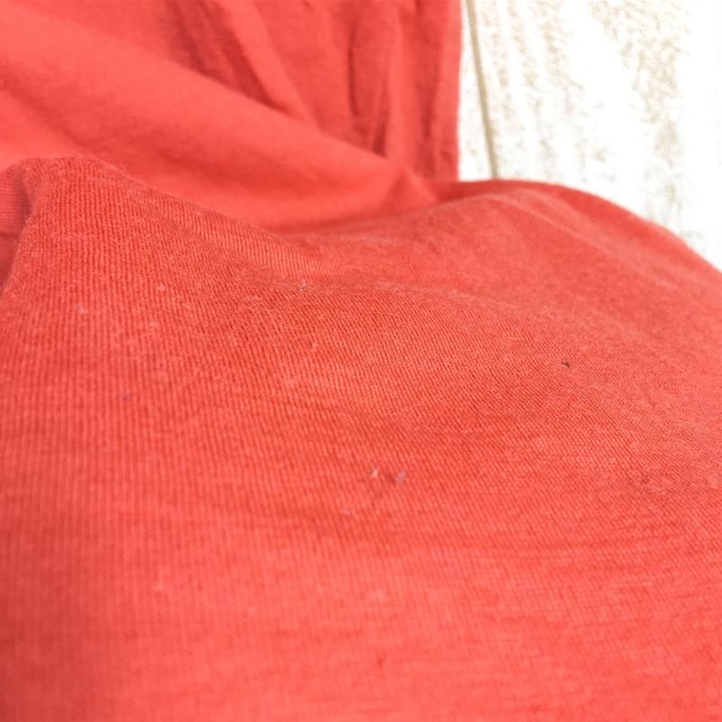 WOMENs M  アイベックス メリノウール Tシャツ アメリカ製 生産終了モデル 入手困難 IBEX ピンク系｜2ndgear-outdoor｜07