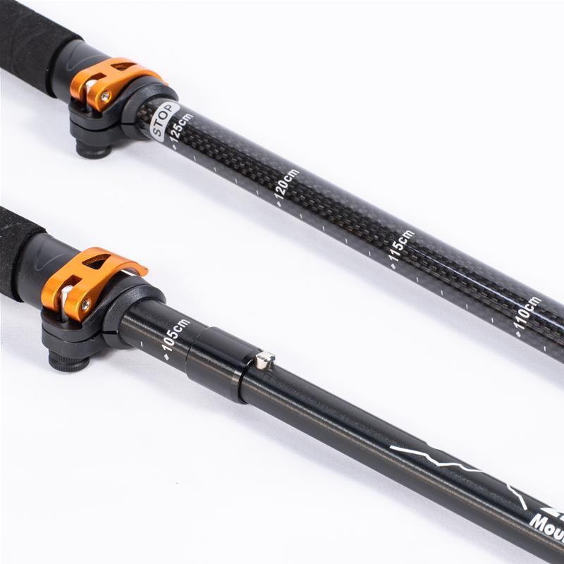 2ndGear Mountain Productsフレックス フォールディング カーボン トレッキングポール F.F. Carbon Trekking Poles  ペア 2本組｜2ndgear-outdoor｜03