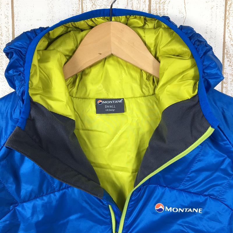 MENs S  モンテイン プリズム ジャケット Prism Jacket プリマロフト インサレーション フーディ MONTANE Electric｜2ndgear-outdoor｜04