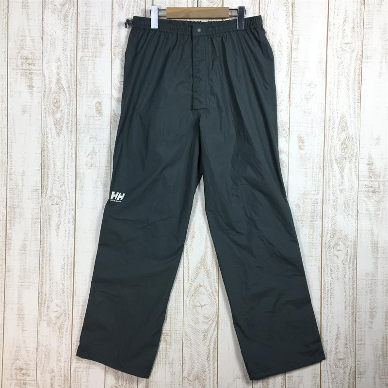 MENs L  ヘリーハンセン ヘリーレインスーツ パンツのみ レインシェル HELLY HANSEN HO10011 グレー系｜2ndgear-outdoor｜02