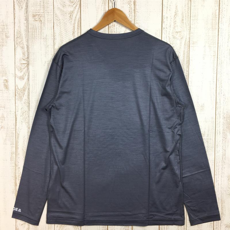 MENs M リッジマウンテンギア メリノ ベーシック Tシャツ ロングスリーブ Merino Basic Tee Long Sleeve メリノウ  アウトドアウエア