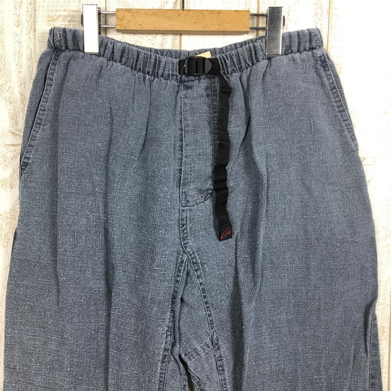 MENs L グラミチ 2000s ヘンプ クライミング パンツ Hemp Climbing Pants アメリカ製 GRAMICCI グレー