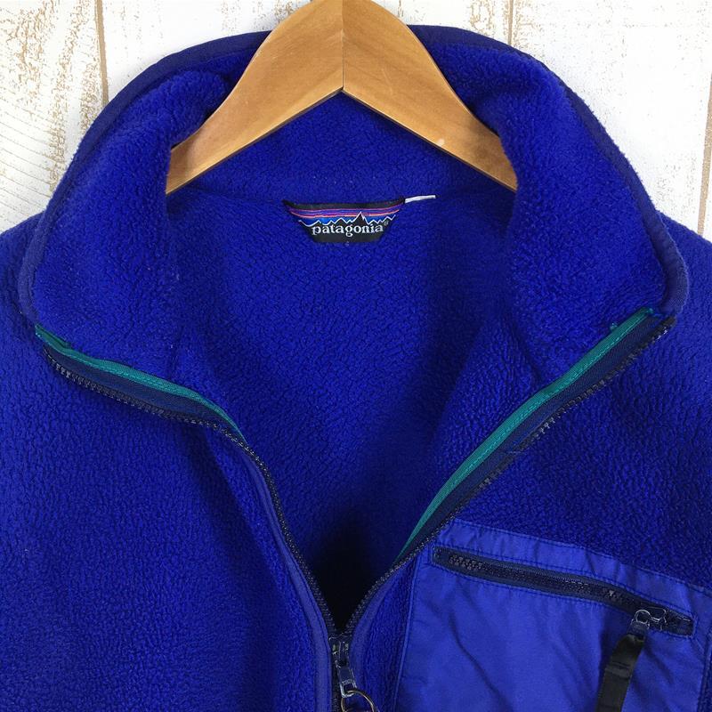 MENs L  パタゴニア 1980s シンチラ ジャケット Synchilla Jacket フリース コバルト×エメラルド PATAGONIA 2｜2ndgear-outdoor｜04