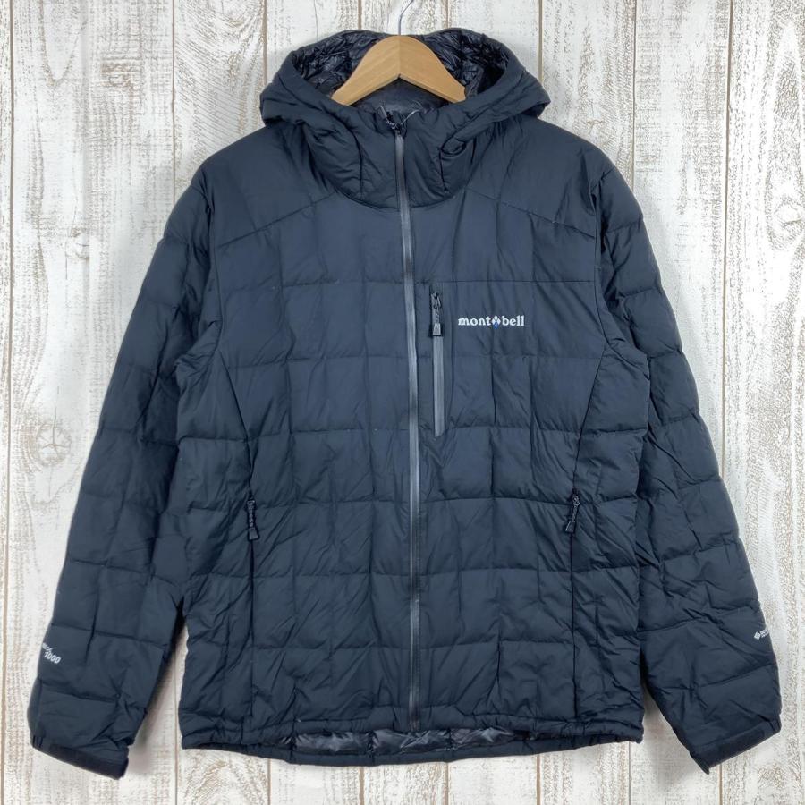 MENs L モンベル イグニス ダウン パーカ ジャケット フーディ 1000FP 
