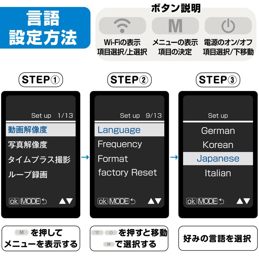 アクションカメラ 小型 安い 小型カメラ wifi 超広角デジカメ リアルタイム バイク 動画撮影 Vlog ONE STEP | ONE STEP | 14