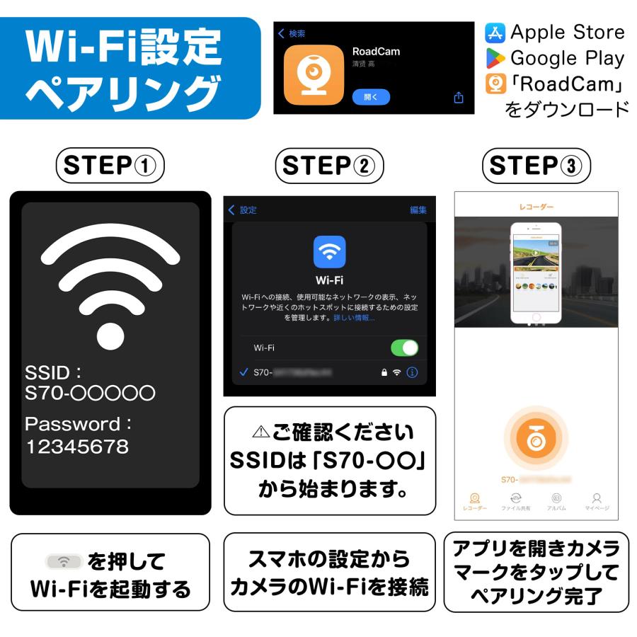 アクションカメラ 小型 安い 小型カメラ wifi 超広角デジカメ リアルタイム バイク 動画撮影 Vlog ONE STEP | ONE STEP | 15