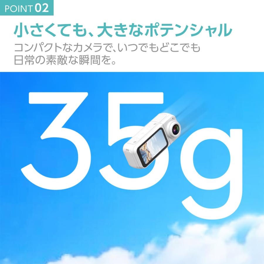 アクションカメラ 小型 安い 小型カメラ wifi 超広角デジカメ リアルタイム バイク 動画撮影 Vlog ONE STEP | ONE STEP | 04