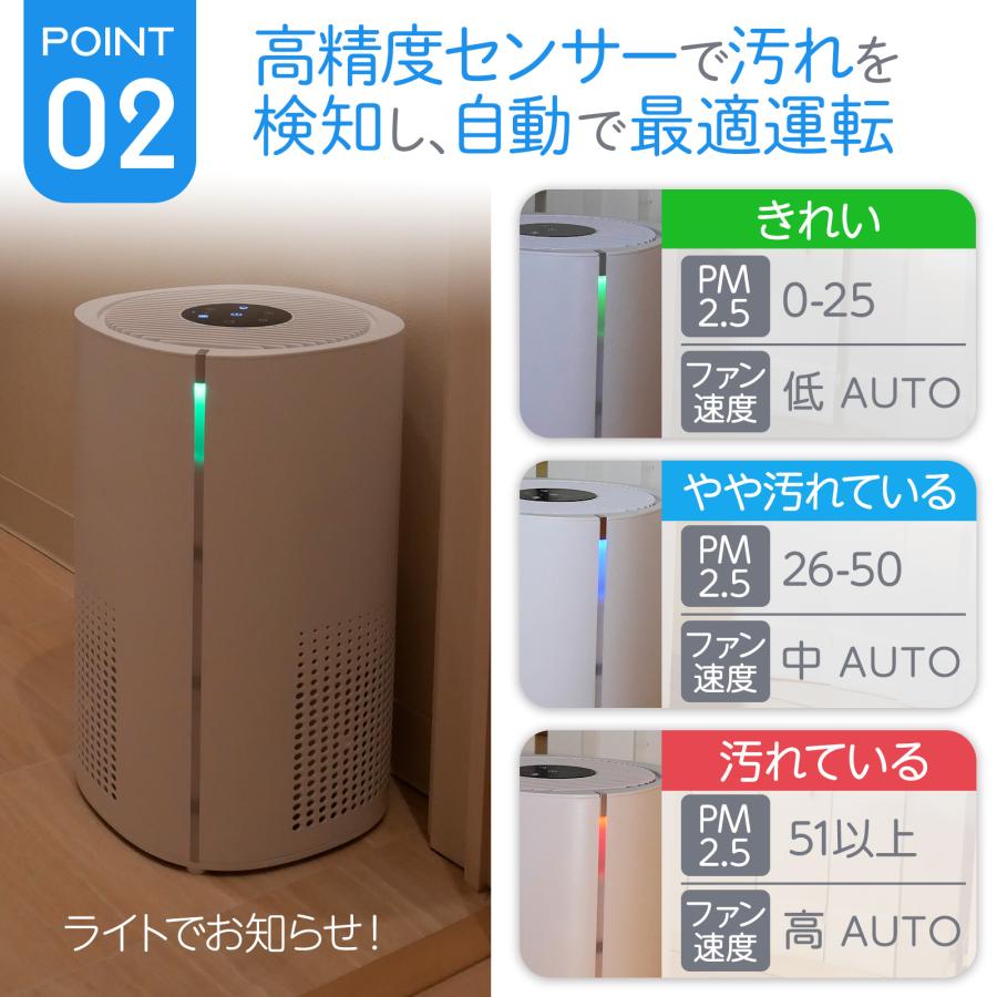 ONE STEP 空気清浄機 uv除菌 花粉対策 小型 脱臭機 除菌 空気清浄器