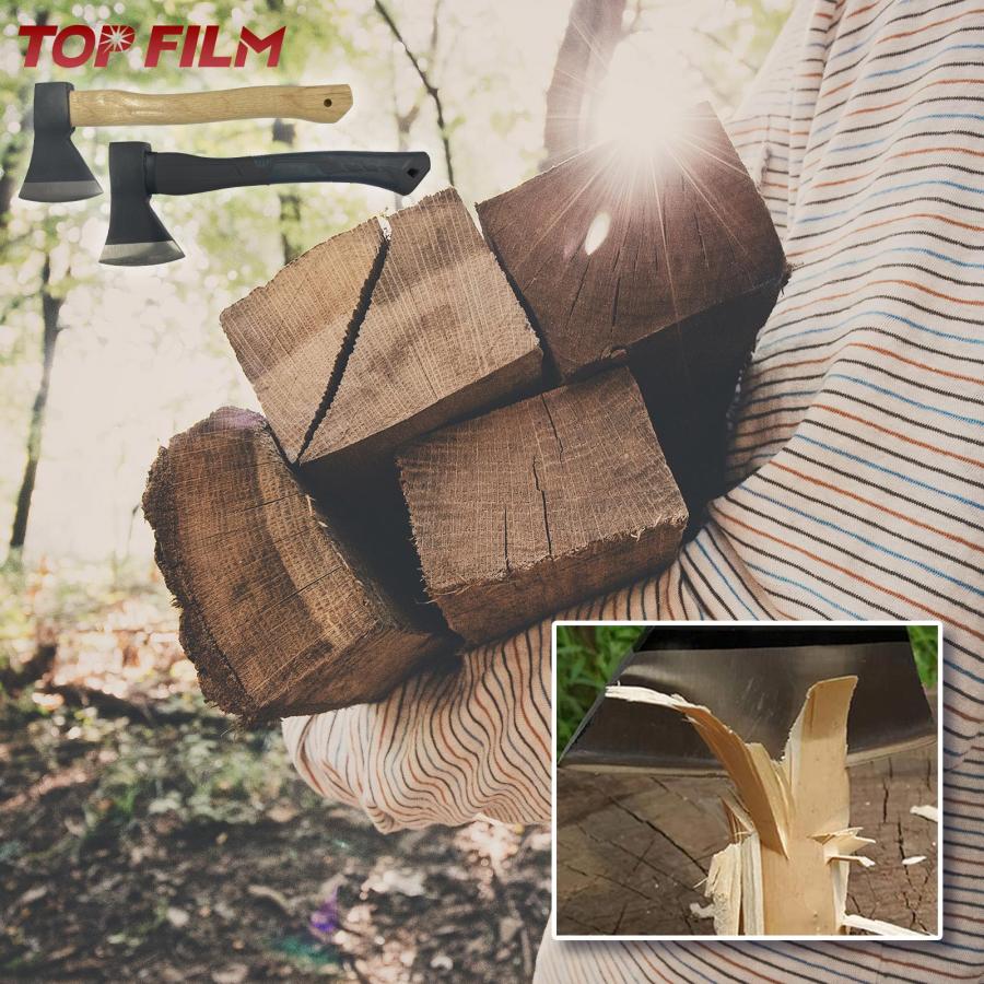 斧 薪割り 手斧 キャンプ 薪割り斧 保護ケース付き 大工斧 薪割り 枝切り 焚き火 アウトドア ONE STEP | ONE STEP | 13