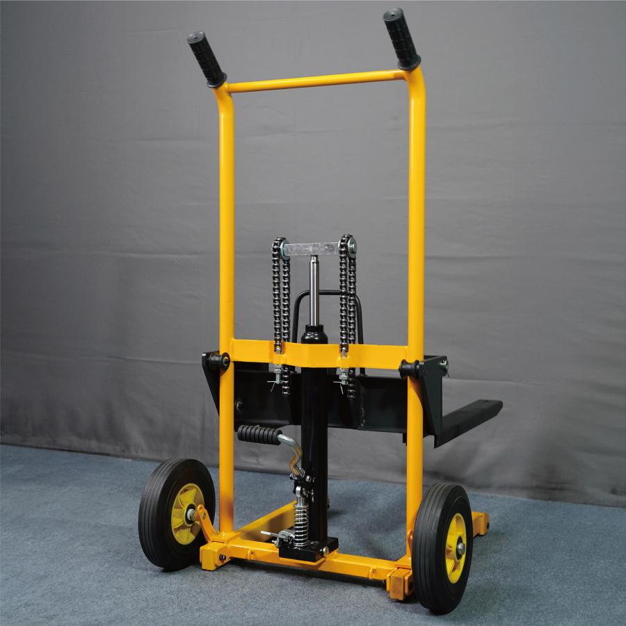 ONE STEP ハンドフォークリフト 200kg 折りたたみ 昇降 フォーク 油圧
