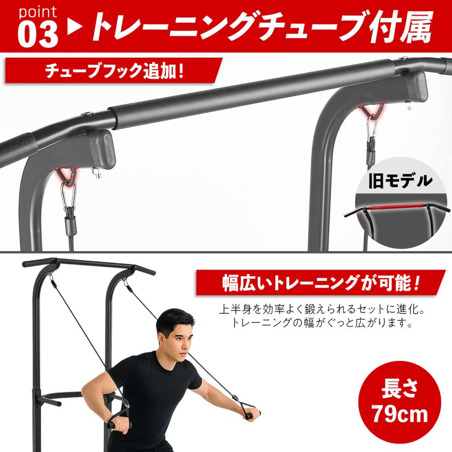 懸垂マシン ぶら下がり健康器 10段階 高さ調節 安定 家庭用 組立簡単 懸垂バー 懸垂 トレーニング TOP FILM | TOP FILM | 08
