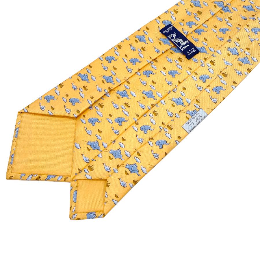 未使用 HERMES エルメス 高級 シルクネクタイ Hロゴ イエロー 楽天市場】【新品】 エルメス HERMES ネクタイ シルクツイルタイ