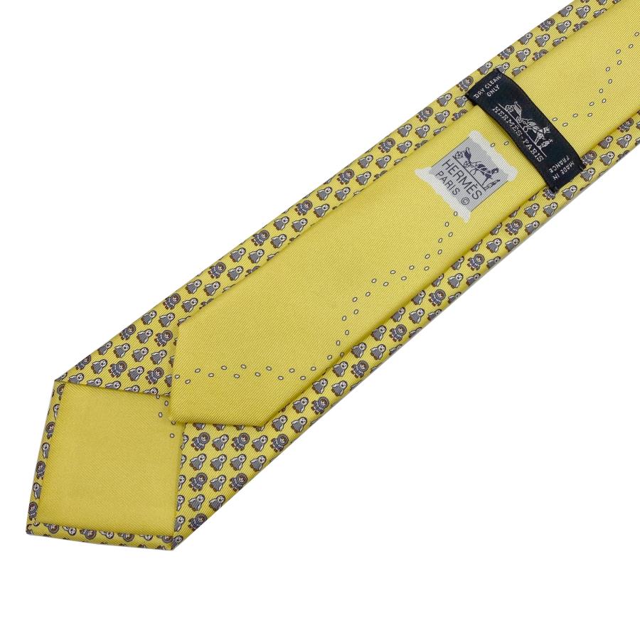 HERMES（エルメス） 【新品】 ネクタイ シルクツイルタイ 7cm
