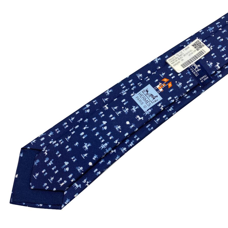 HERMES（エルメス） 【新品】エルメス ネクタイ シルクツイルタイ7cm