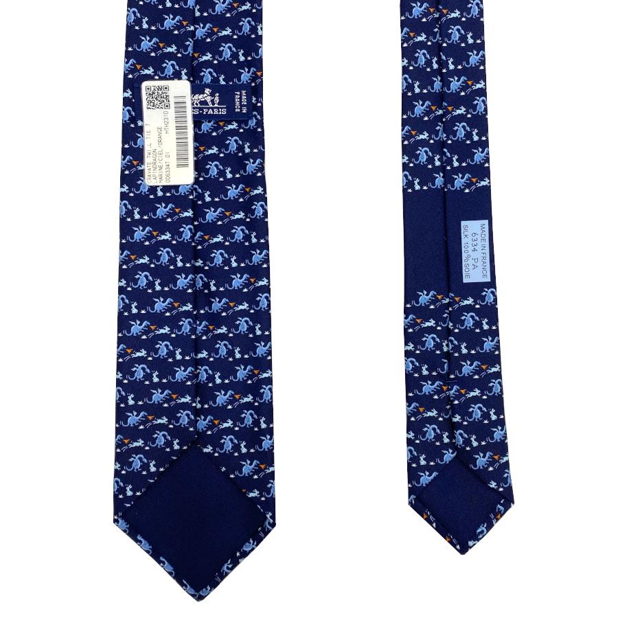 HERMES（エルメス） 【新品】エルメス ネクタイ ツイルタイ 7cm