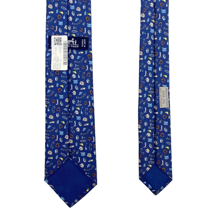 HERMES（エルメス） 【新品】 ネクタイ シルクツイルタイ7cm