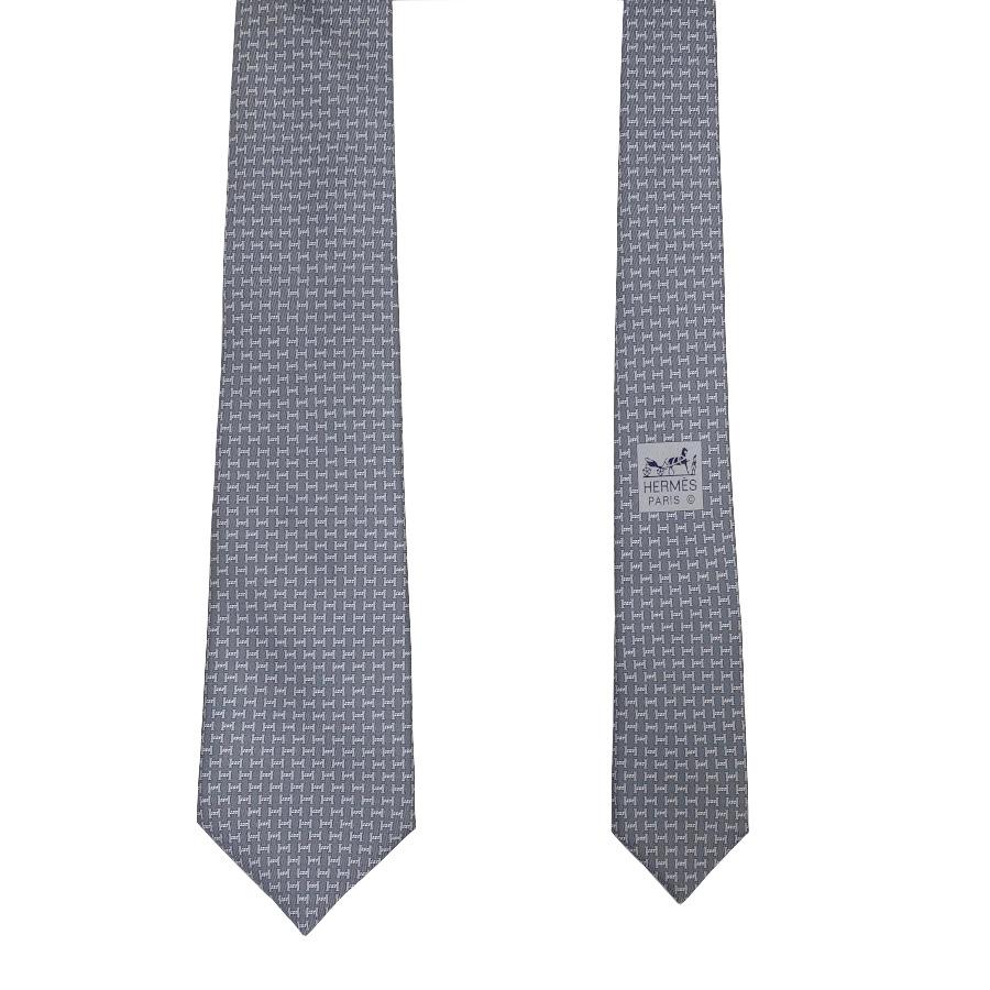 HERMES（エルメス） 【新品】エルメス ネクタイ シルクツイルタイ 7cm