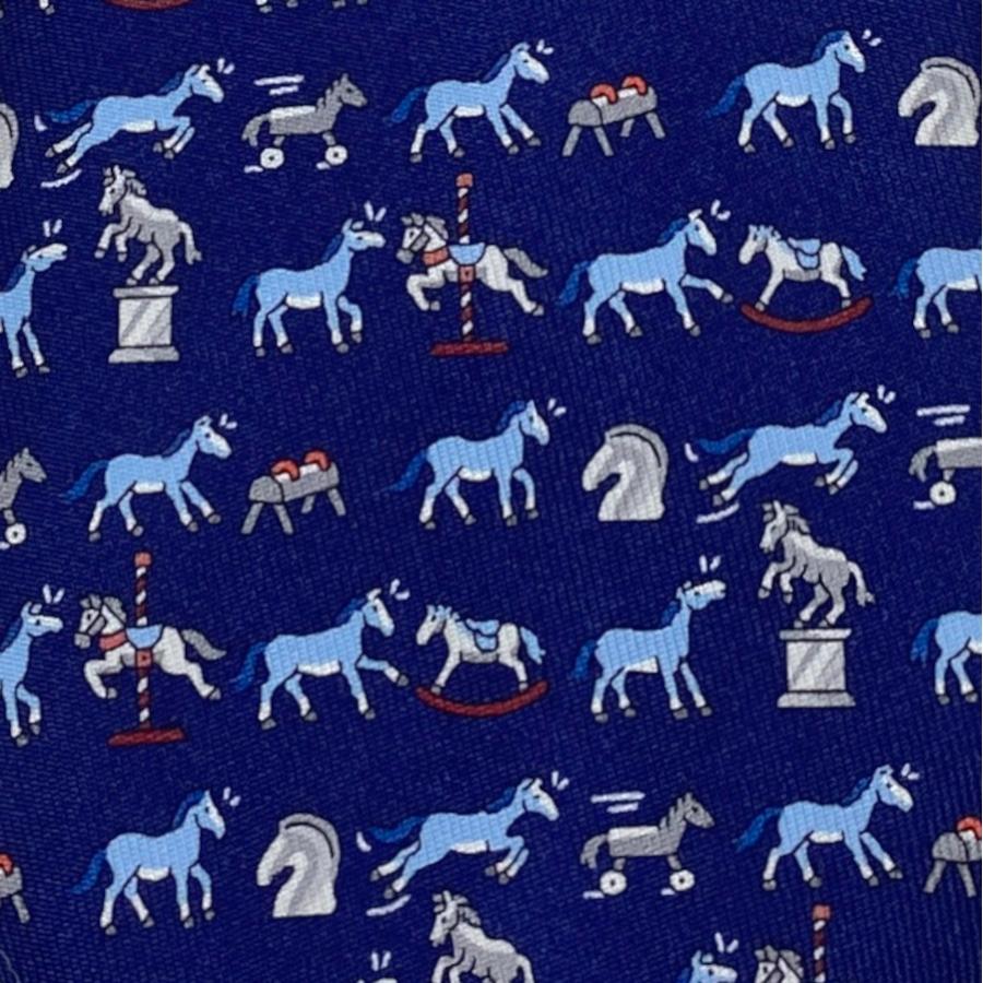 HERMES（エルメス） 【新品】エルメス ネクタイ シルクツイルタイ 7cm