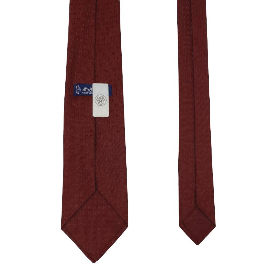 Hermès エルメス　ネクタイ　H柄　ファソネ HERMES（エルメス） 国内完売商品【新品】エルメス ネクタイ H織りタイ