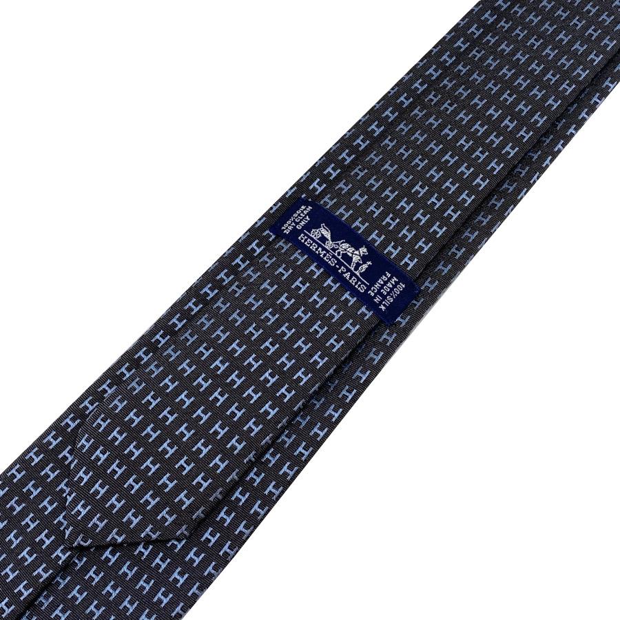 HERMES（エルメス） 【新品】エルメス ネクタイ H織りタイ バイカラー