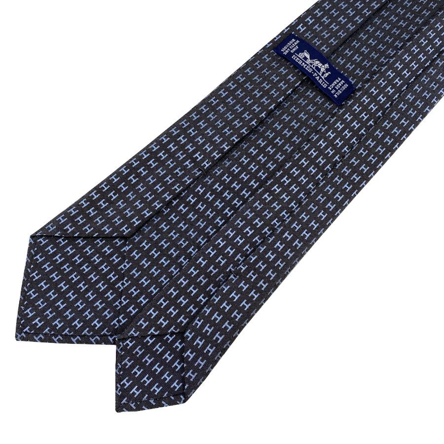 HERMES（エルメス） 【新品】エルメス ネクタイ H織りタイ バイカラー