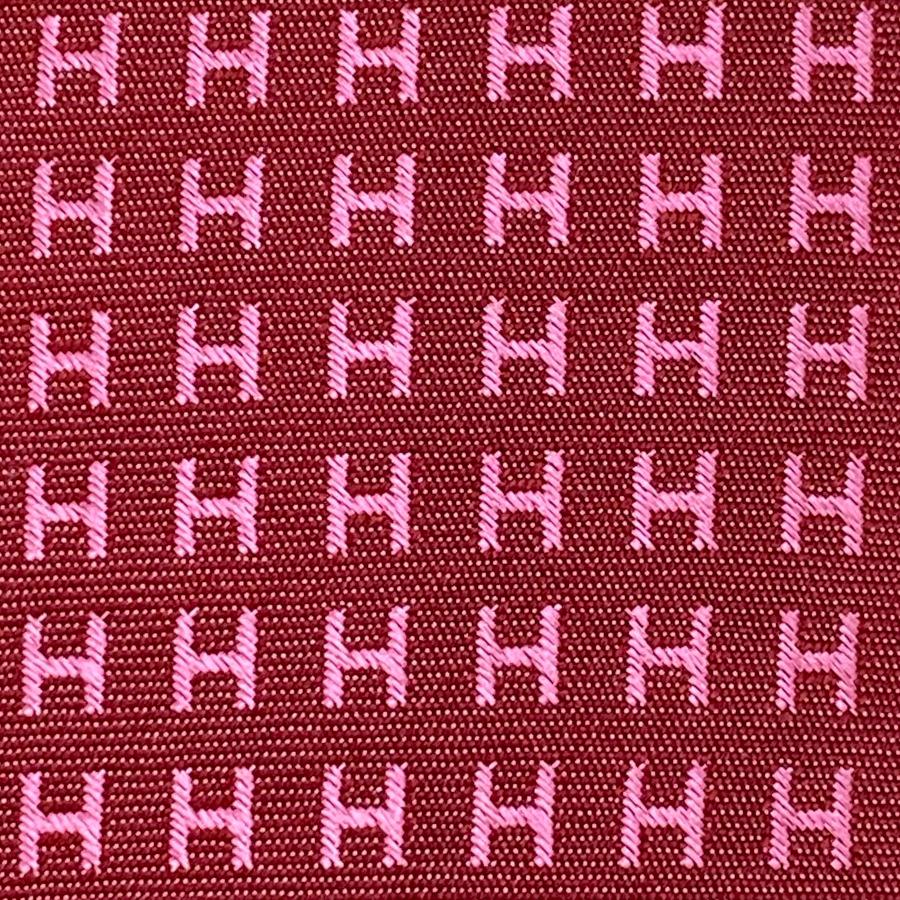 HERMES 【新品】エルメス ネクタイ H織りタイ バイカラー